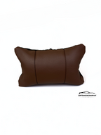 Възглавничка за комфорт и правилна стойка - Кафява кожа